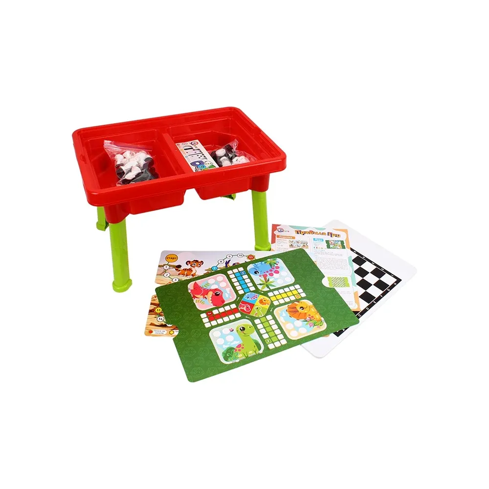 Набор настольных игр для детей 7 в 1, Технок (9604)