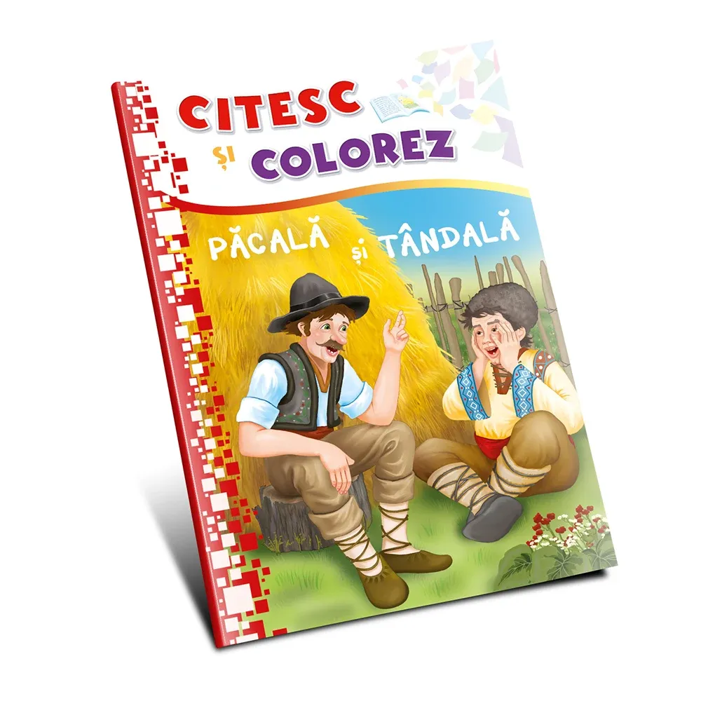 Citesc si colorez. Pacala si Tandala (nou) (00088)