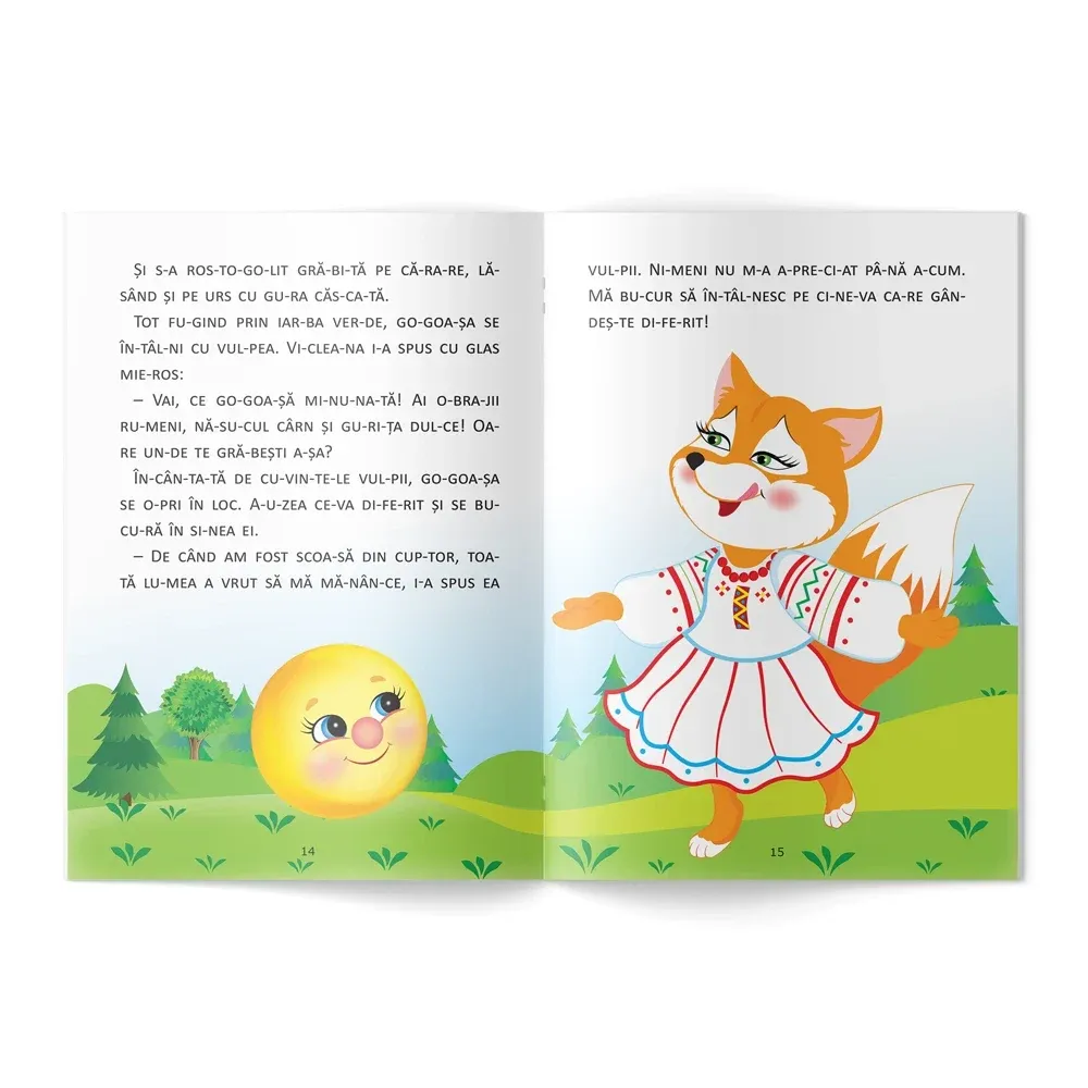 Citesc si colorez. Gogoasa (nou) (00101)