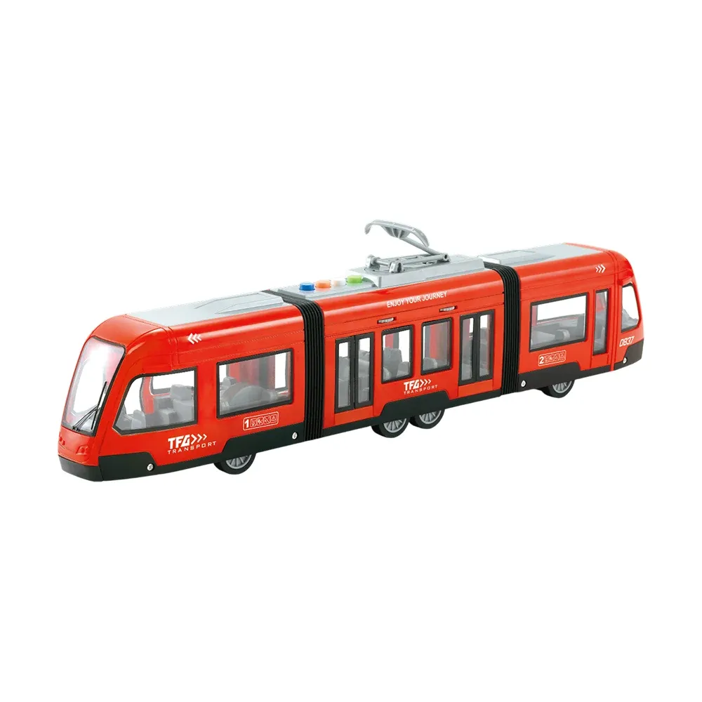 Tramvai cu inerție, lumini și sunete – 1:16 – WY930A ,Wenyi (19306)