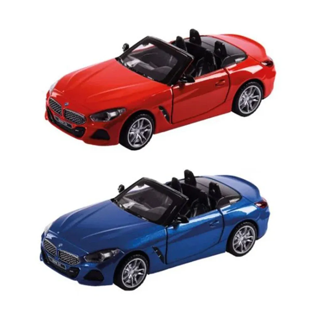 Mașină din metal BMW Z4 M40i scară 1:57, 2 culori, MSZ (28199)