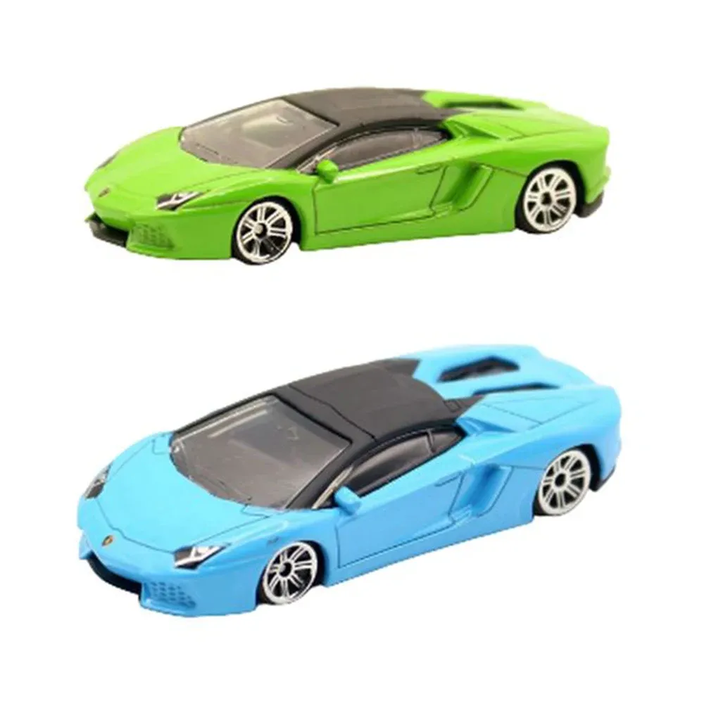 Металлический автомобиль Lamborghini Aventador Roadster, масштаб 1:64, 2 цвета, MSZ (28182)