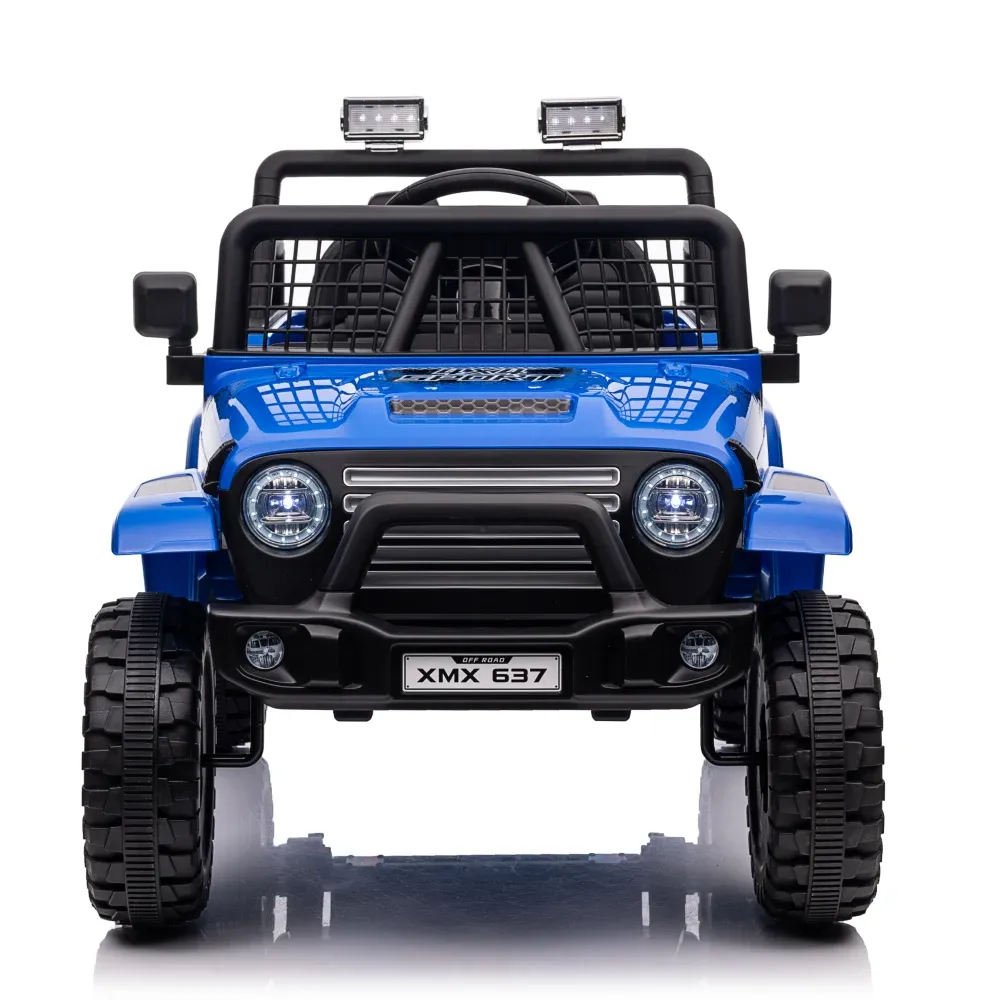 Mașină electrică pentru copii off-road (MX637 / 3 albastra)