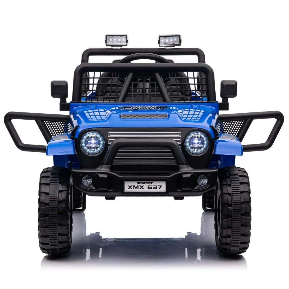 Mașină electrică pentru copii off-road (MX637 / 3 albastra)