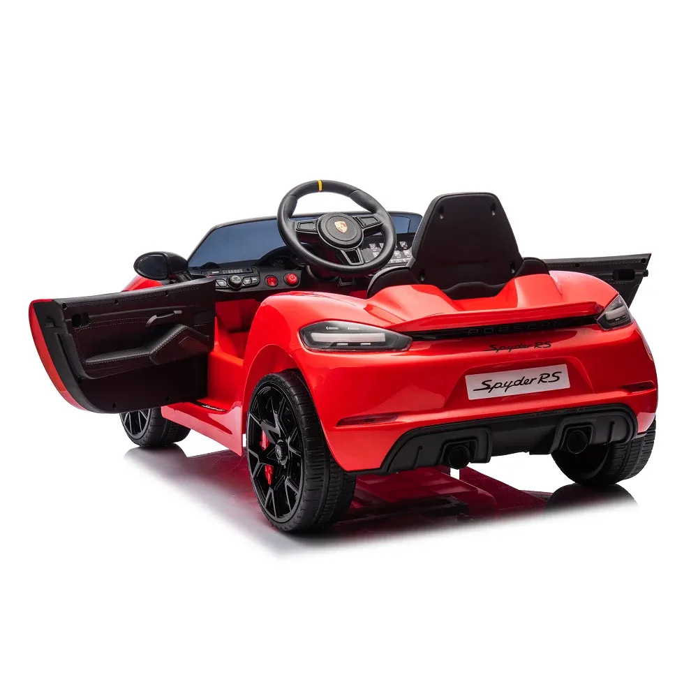 Электромобиль Porsche 718 Spyder (P718/1 красный)