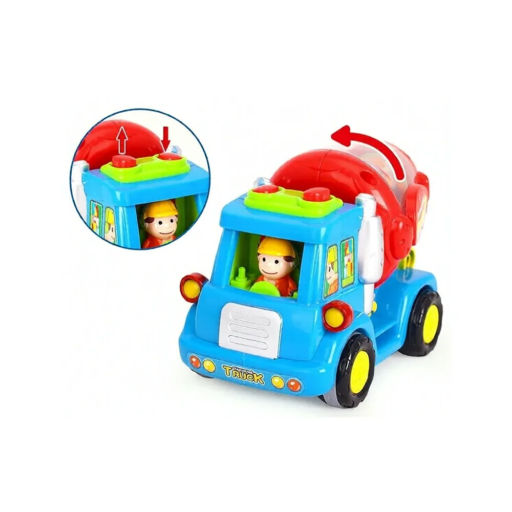 Set mașinuțe cu inerție – utilaje de construcții, Hola 386ABC (38661)