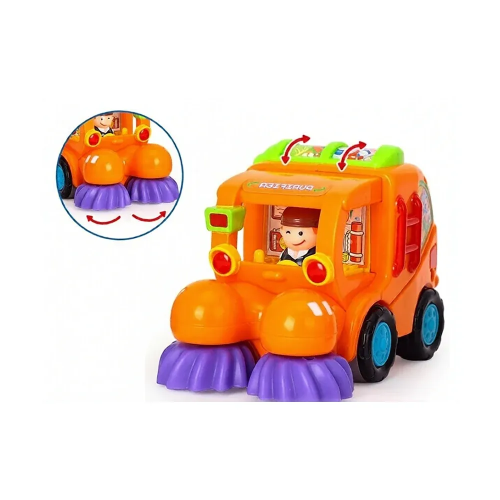 Set mașinuțe cu inerție – utilaje de construcții, Hola 386ABC (38661)