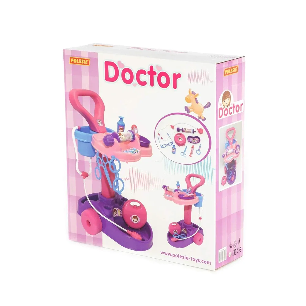Set pentru doctor – 9 piese, Polesie (67937)