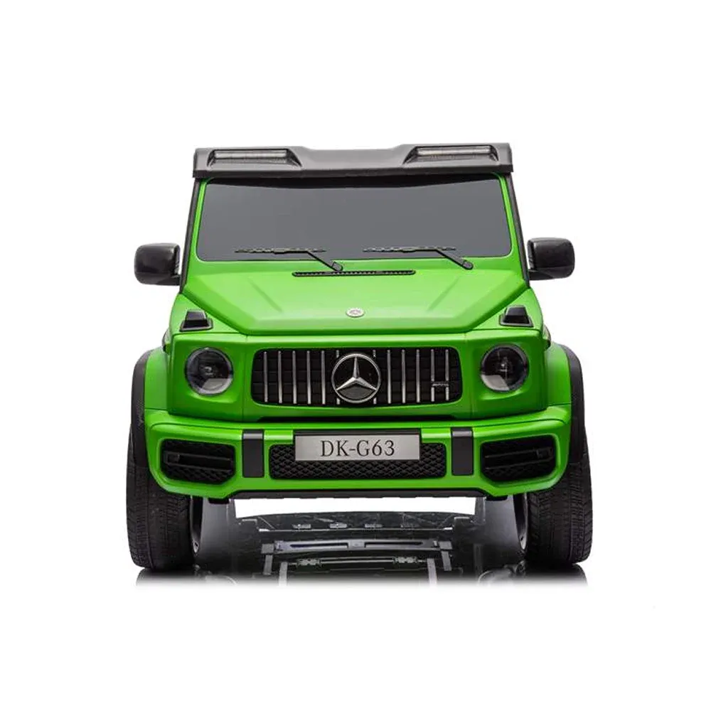 Mașină electrică Mercedes-Benz G63 verde vopsit (69885)