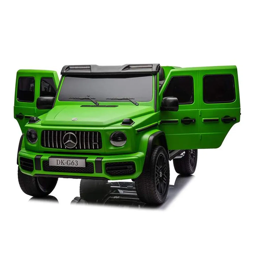 Mașină electrică Mercedes-Benz G63 verde vopsit (69885)