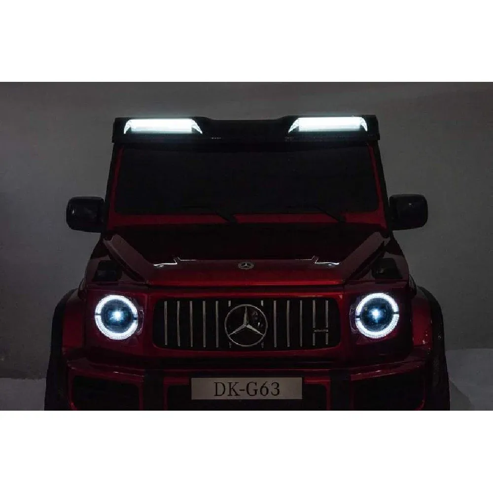 Mașină electrică Mercedes-Benz G63 roșu vopsit (69892)