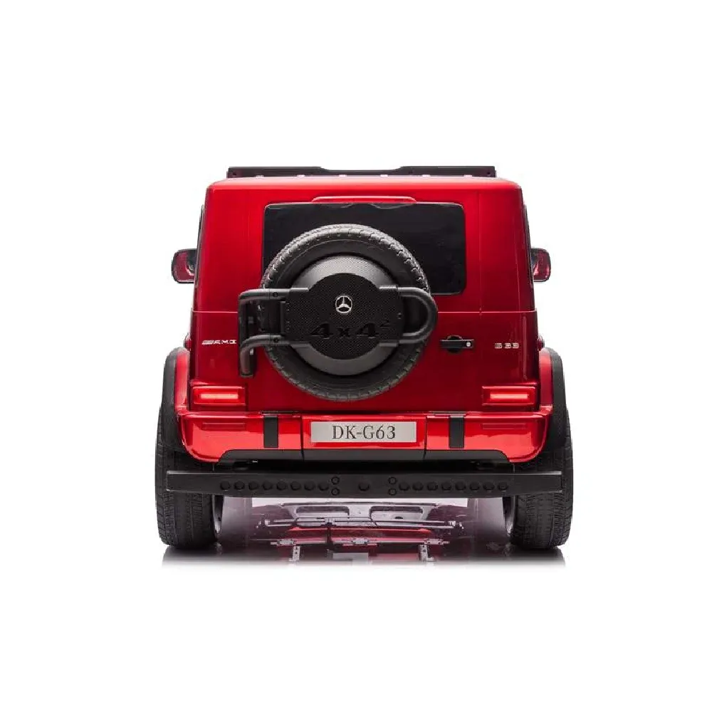 Mașină electrică Mercedes-Benz G63 roșu vopsit (69892)