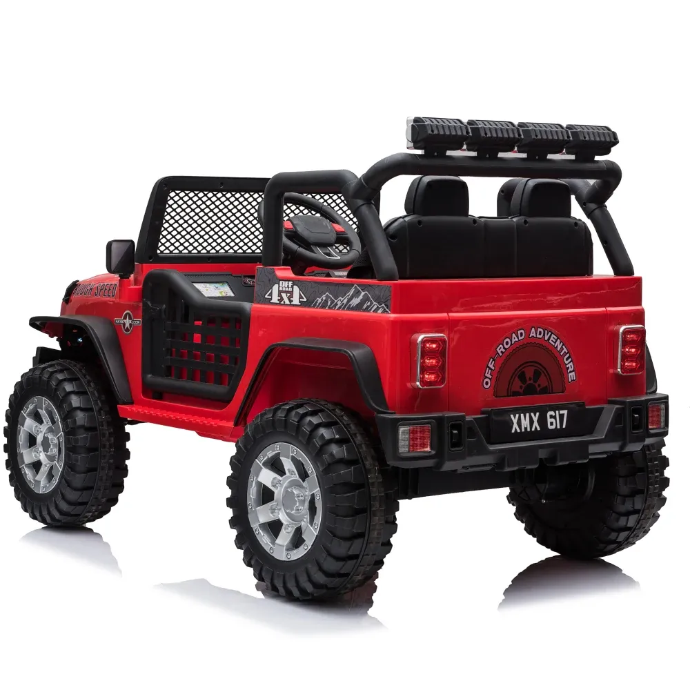Mașină electrică pentru copii off-road (MX617 / 3 rosie)