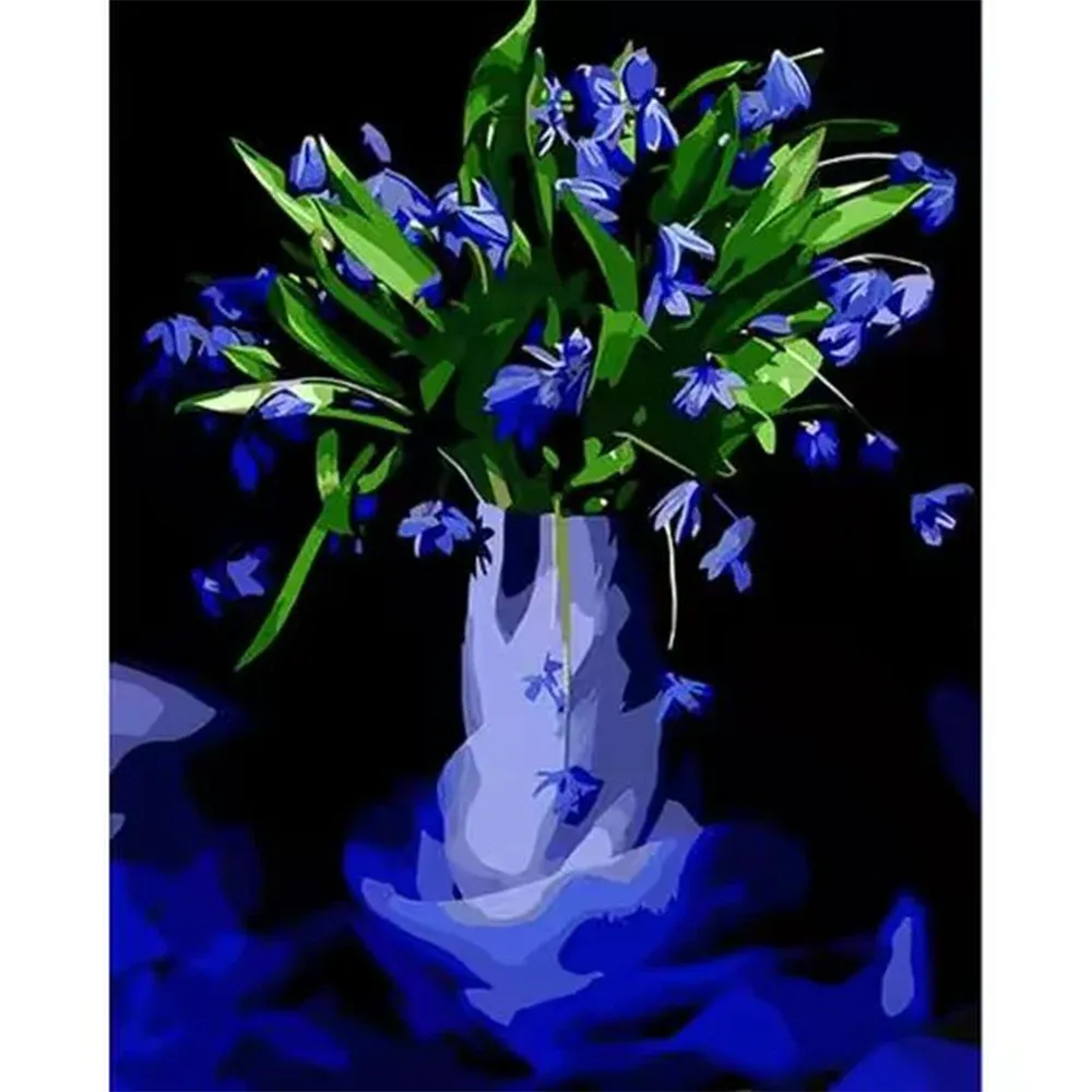 Картина по номерам Blue Bells, 40х50 см, Стратег (69540)