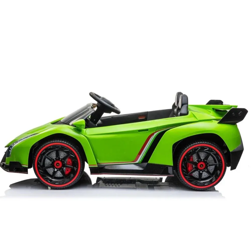 Детский электромобиль Lamborghini Veneno (MX615/1 зеленый)