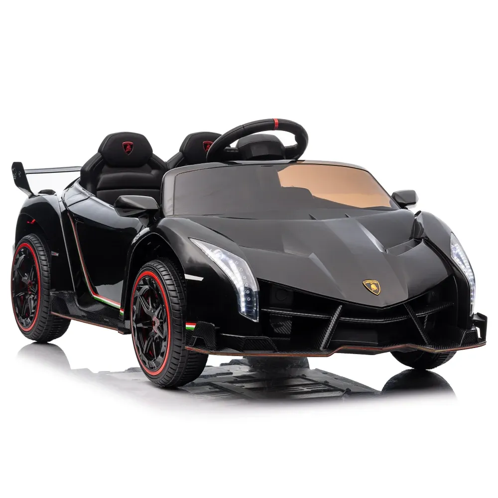 Детский электромобиль Lamborghini Veneno (MX615B/2 черный)
