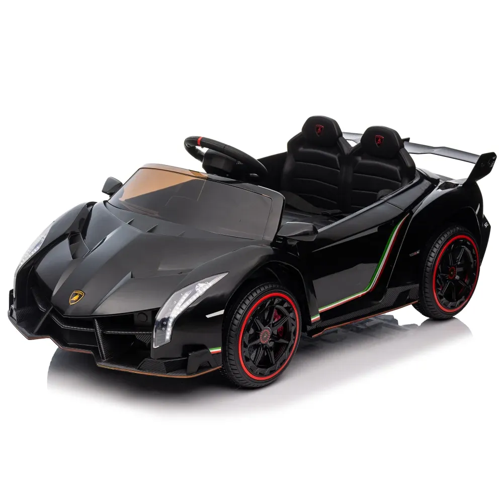 Детский электромобиль Lamborghini Veneno (MX615B/2 черный)