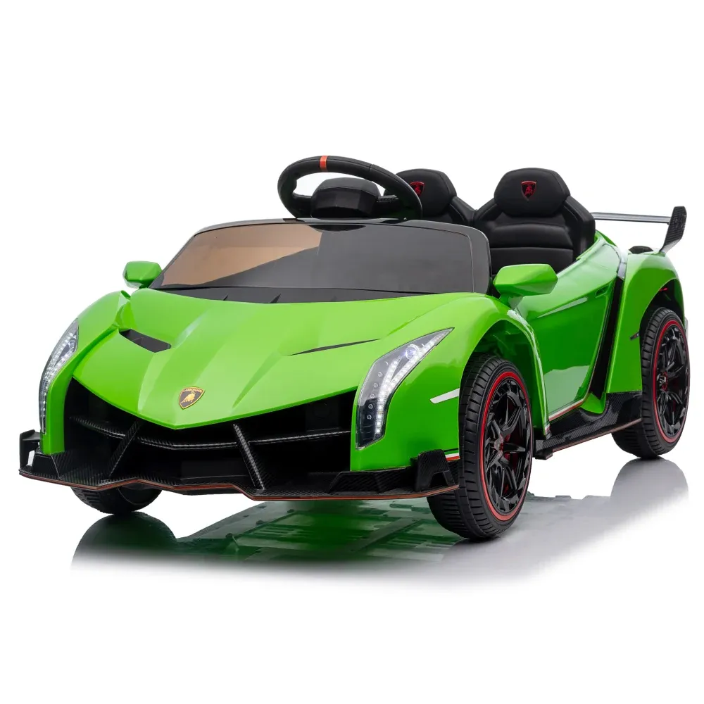Mașină electrică pentru copii Lamborghini Veneno (MX615B / 1 verde)