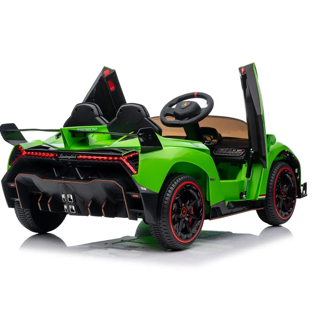 Mașină electrică pentru copii Lamborghini Veneno (MX615B / 1 verde)