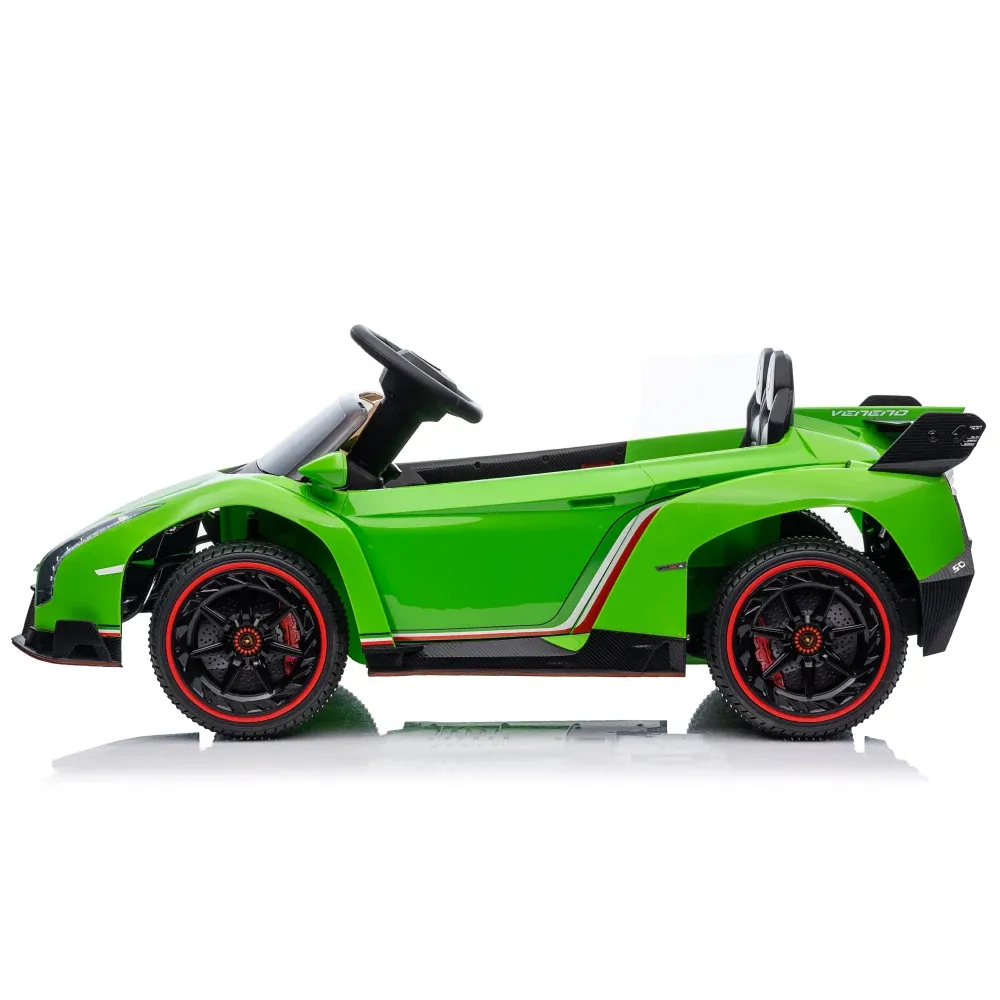 Mașină electrică pentru copii Lamborghini Veneno (MX615B / 1 verde)