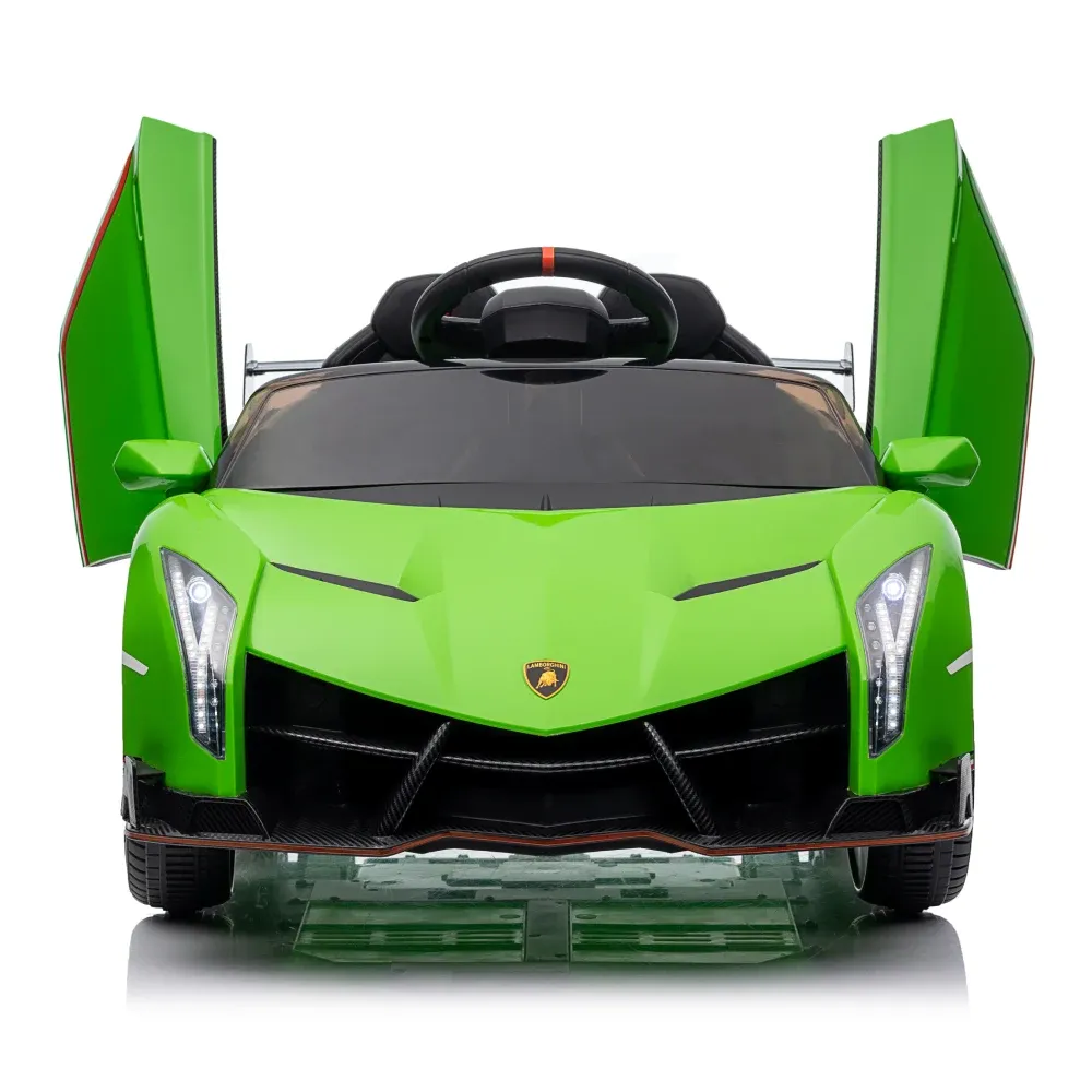 Mașină electrică pentru copii Lamborghini Veneno (MX615B / 1 verde)