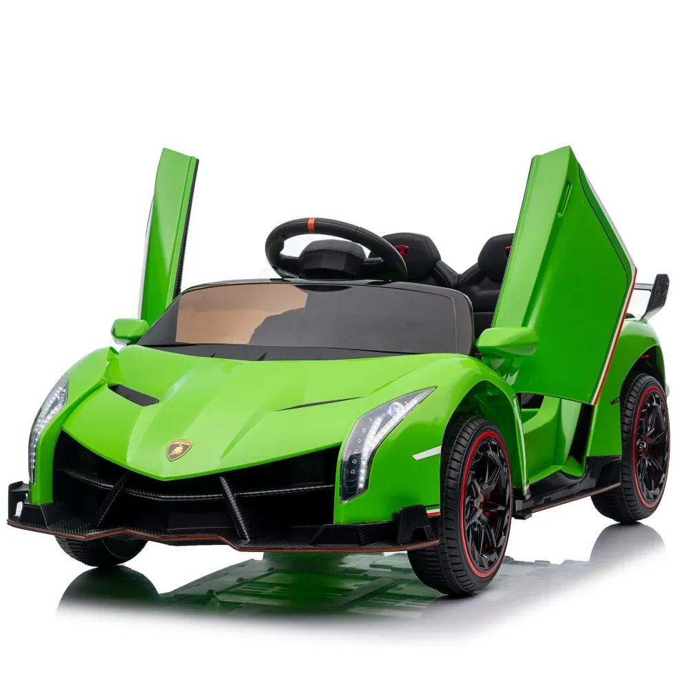 Mașină electrică pentru copii Lamborghini Veneno (MX615B / 1 verde)