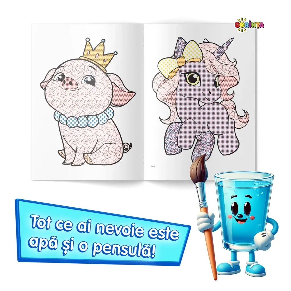 Colorez cu apa: 8 (Raton) (01276)