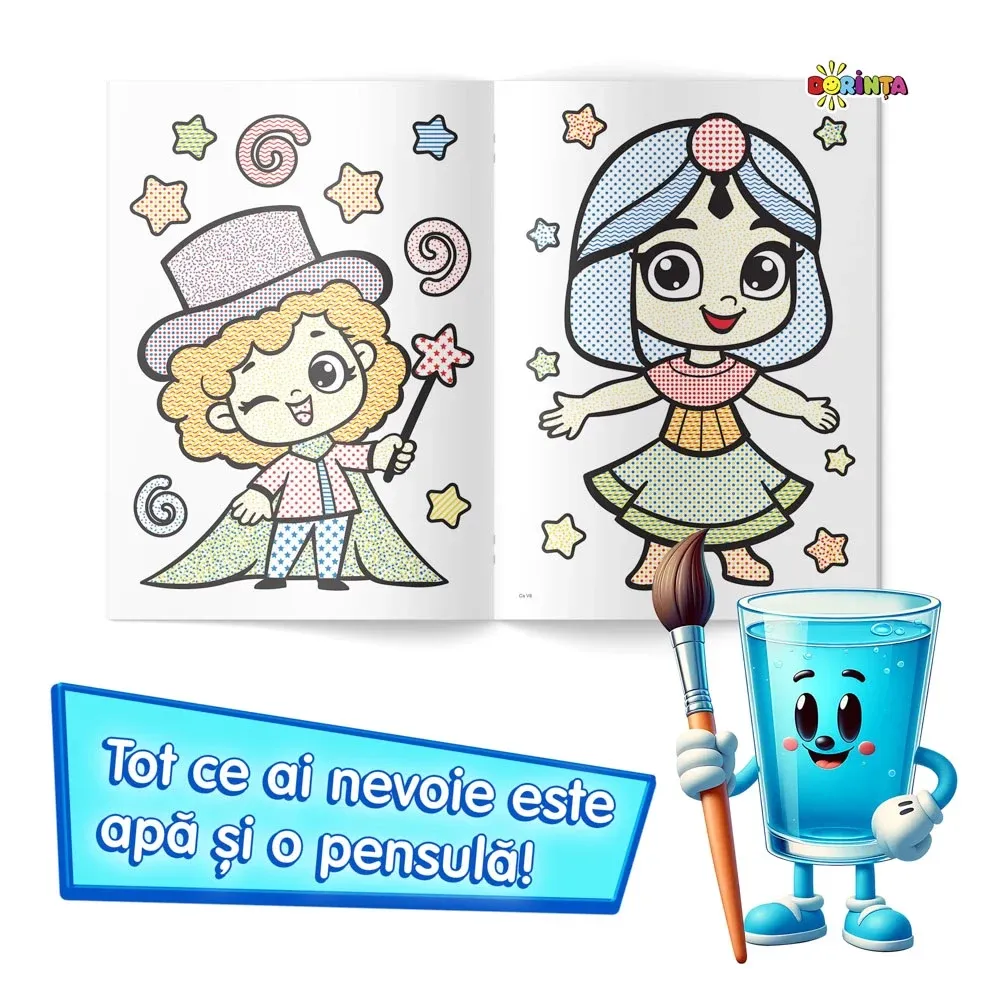 Colorez cu apa: 6 (Soricel) (01252)