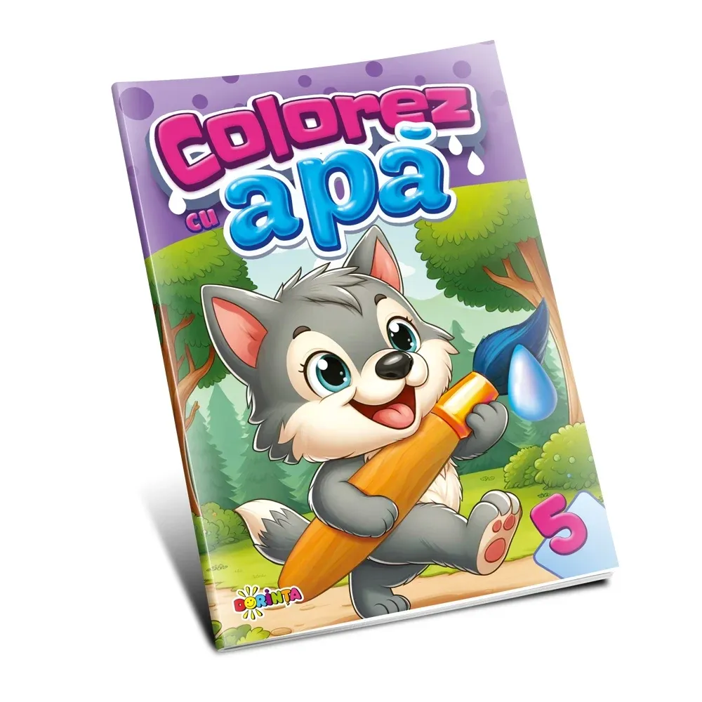 Colorez cu apa: 5 (Lup) (01245)