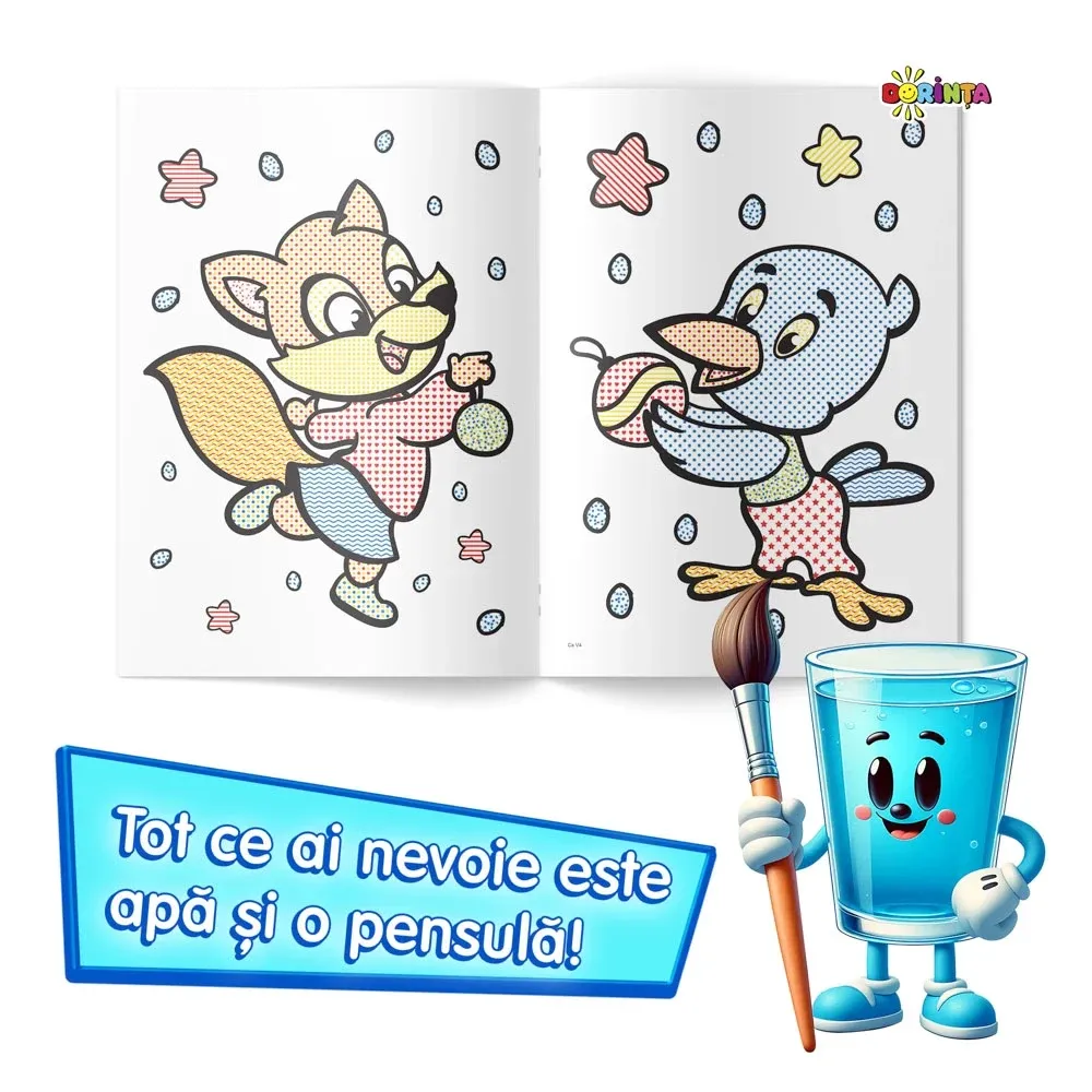 Colorez cu apa: 4 (Catel) (01238)
