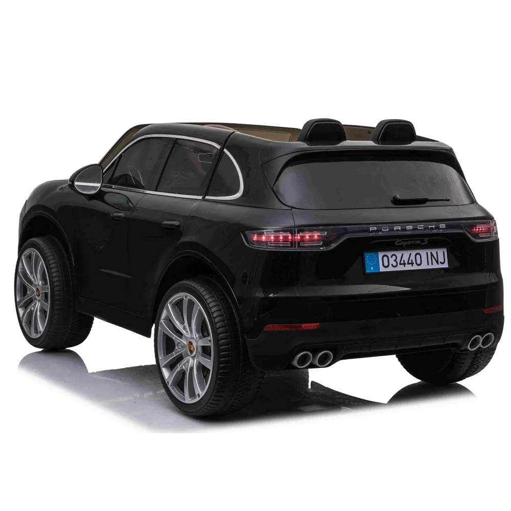 Mașină electrică pentru copii Porsche Cayenne S (JJ2128 / 1 neagra)