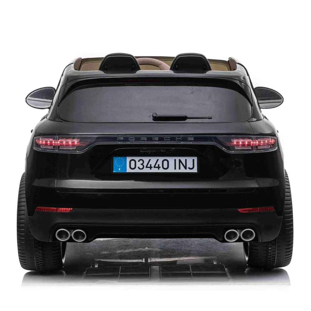Mașină electrică pentru copii Porsche Cayenne S (JJ2128 / 1 neagra)