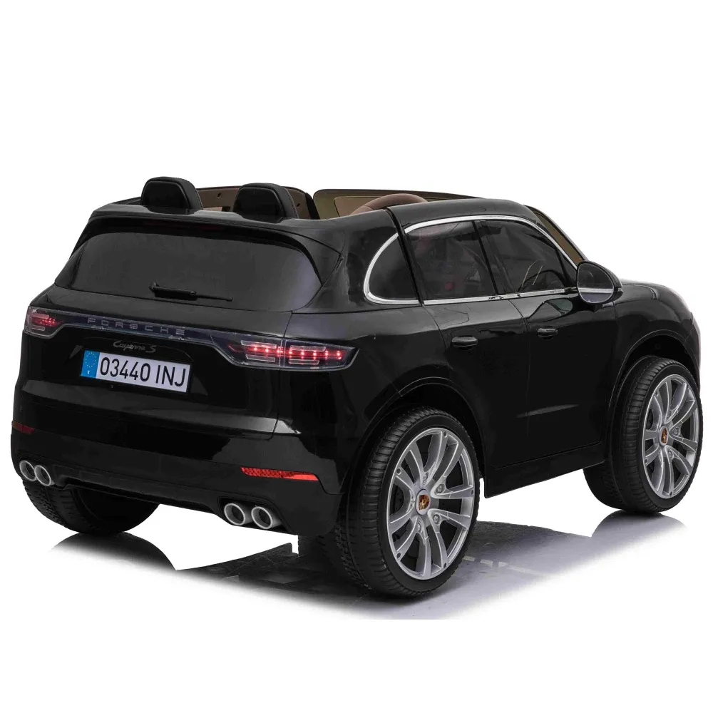 Mașină electrică pentru copii Porsche Cayenne S (JJ2128 / 1 neagra)
