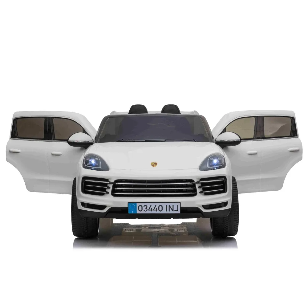 Mașină electrică pentru copii Porsche Cayenne S (JJ2128 / 2 alba)