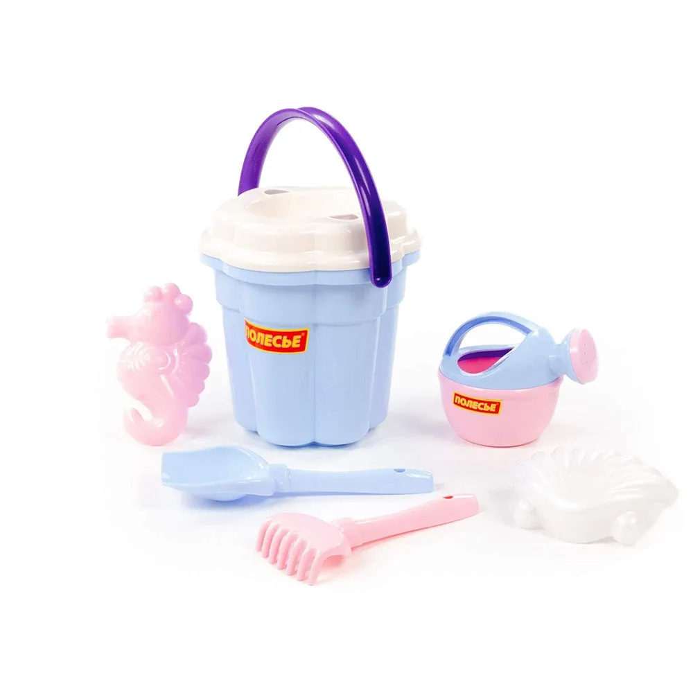 Set pentru nisip cu găletușă și forme, Polesie (93325)