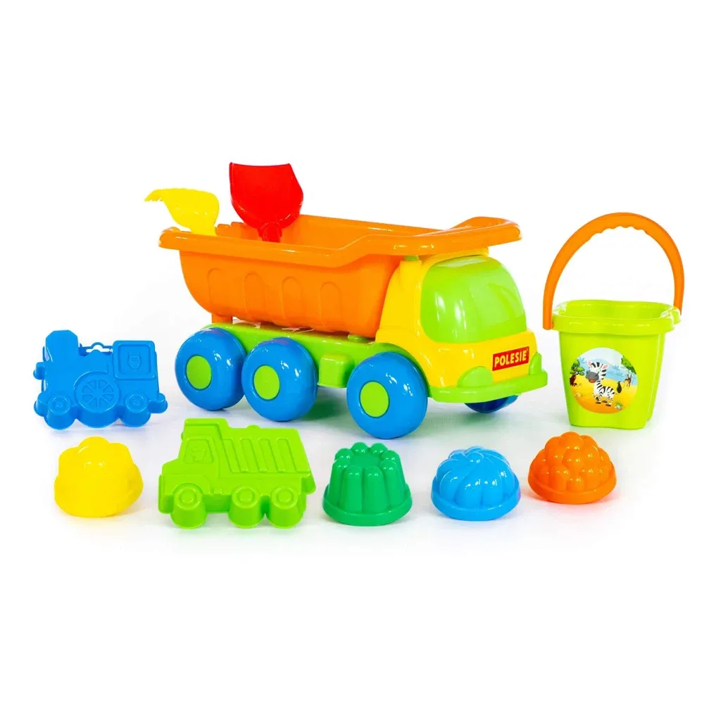 Set pentru nisip cu camion și accesorii, Polesie (1688)