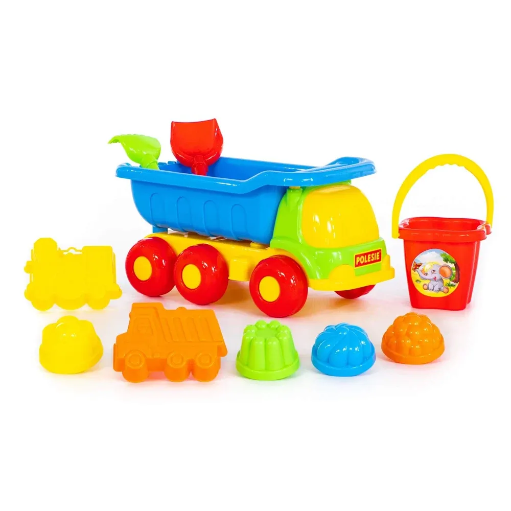 Set pentru nisip cu camion și accesorii, Polesie (1688)