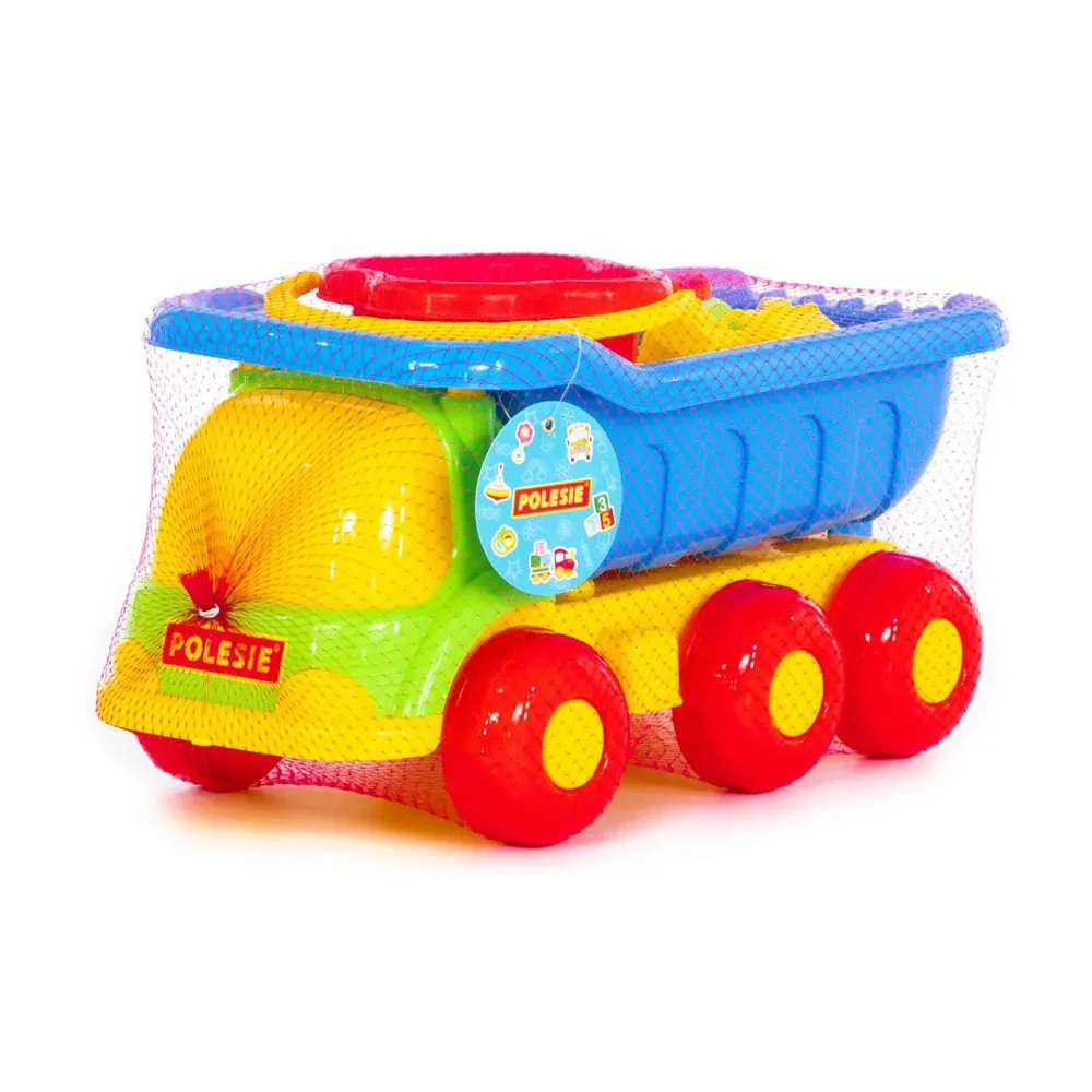 Set pentru nisip cu camion și accesorii, Polesie (1688)