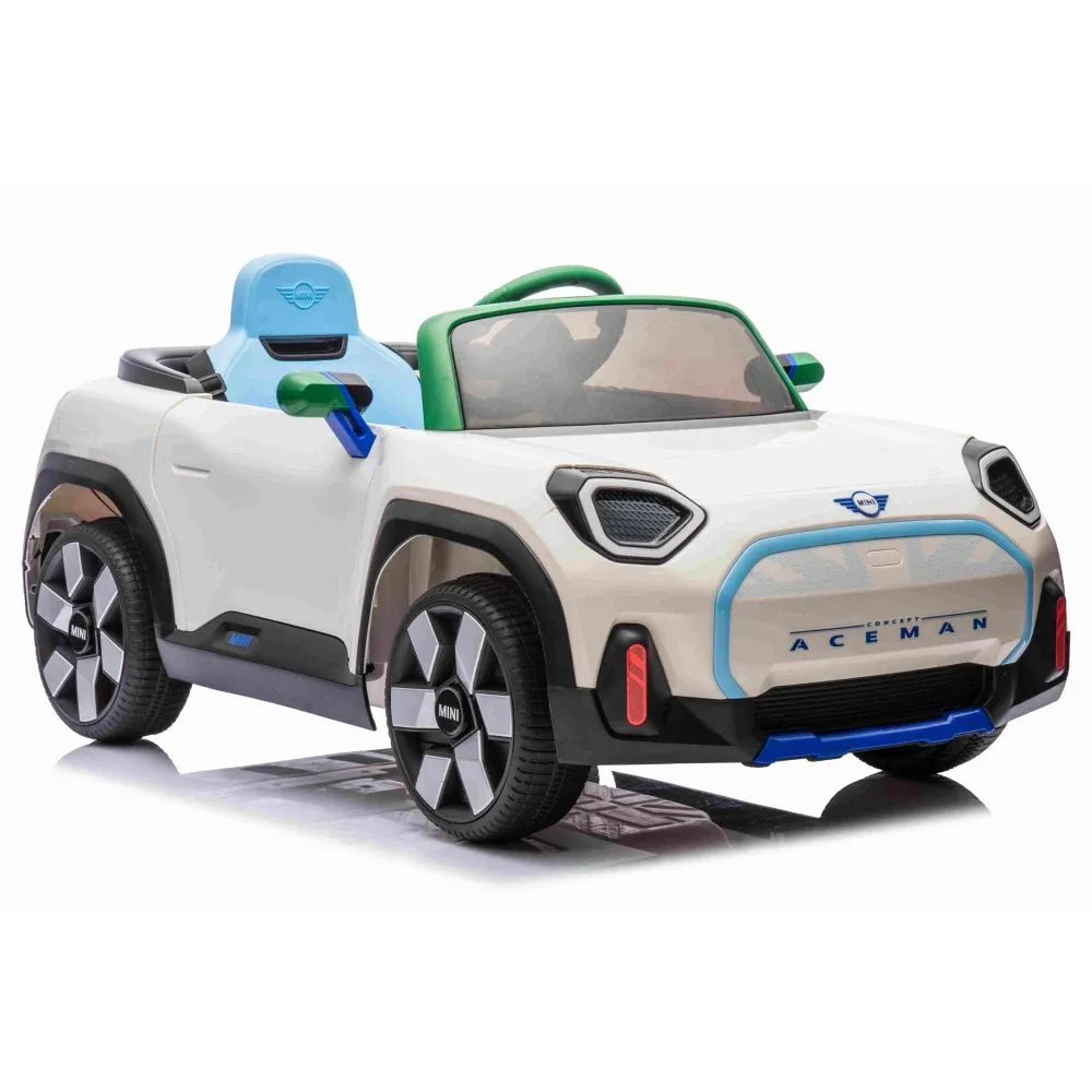 Mașină electrică pentru copii Mini Concept Aceman (JE1688 / 1 alb)