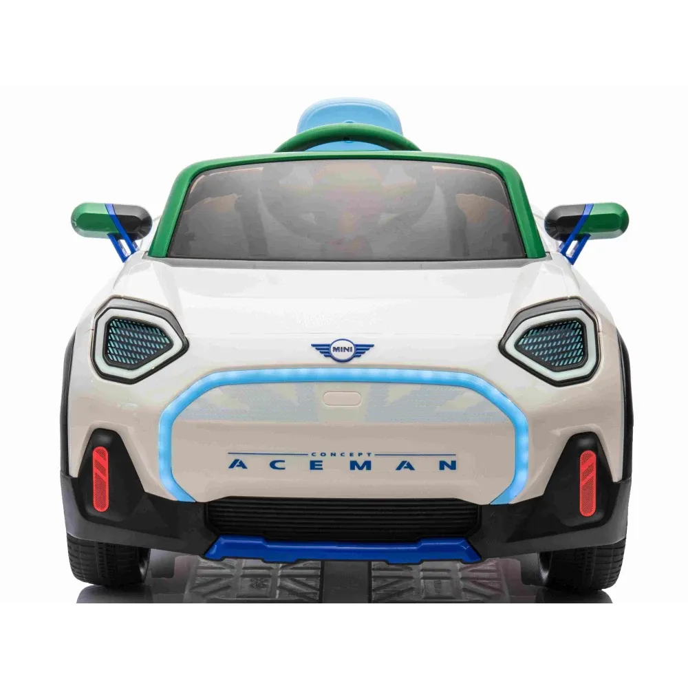Mașină electrică pentru copii Mini Concept Aceman (JE1688 / 1 alb)