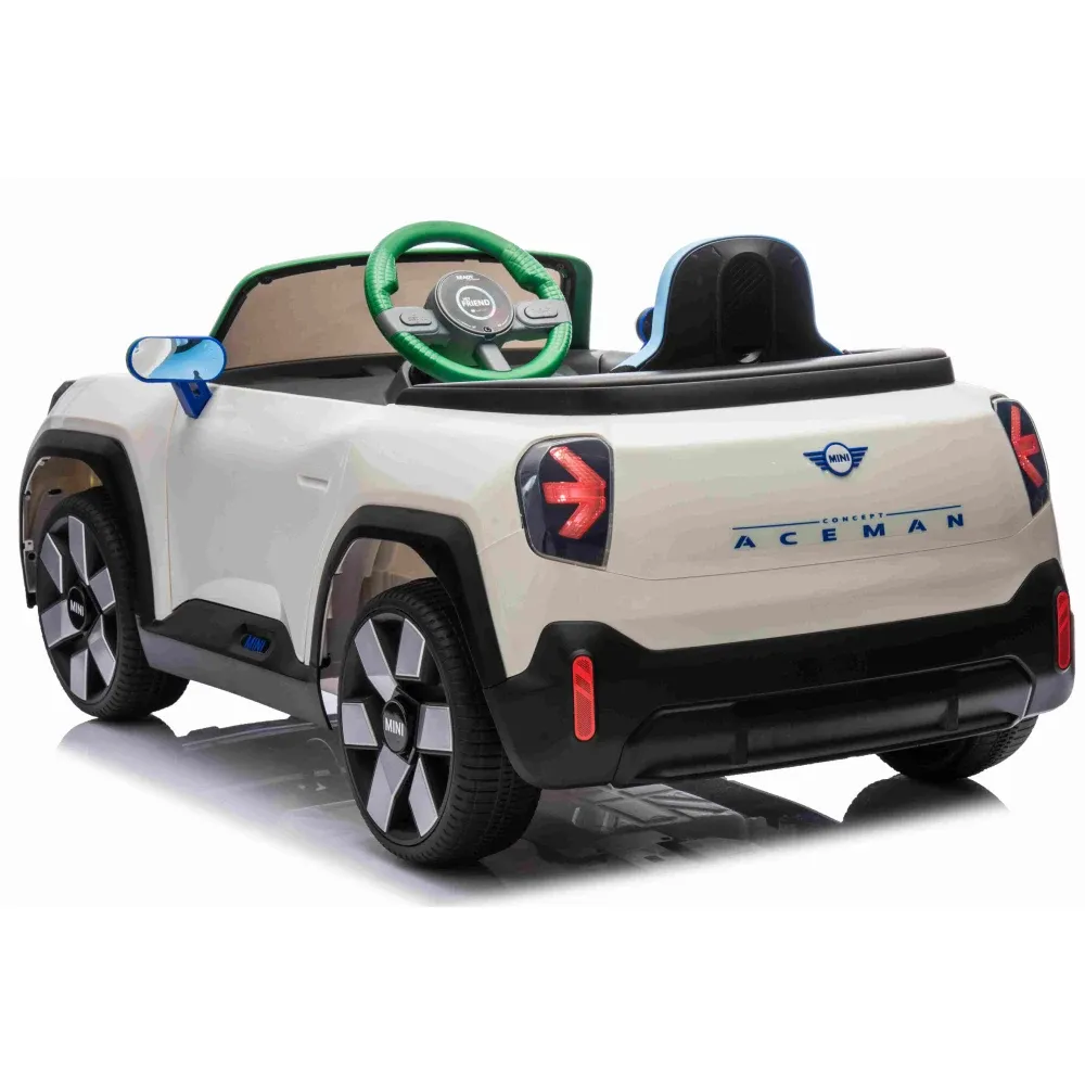Mașină electrică pentru copii Mini Concept Aceman (JE1688 / 1 alb)