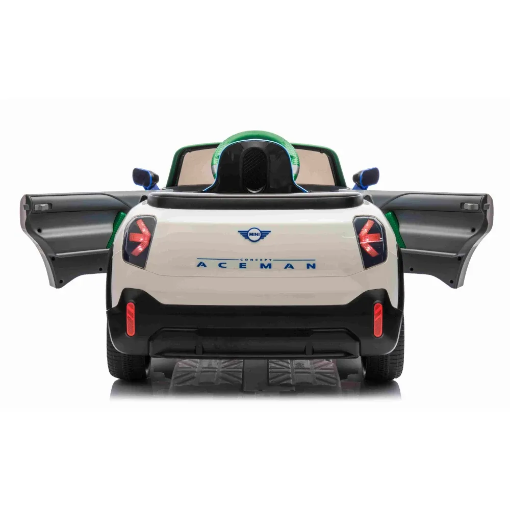 Mașină electrică pentru copii Mini Concept Aceman (JE1688 / 1 alb)