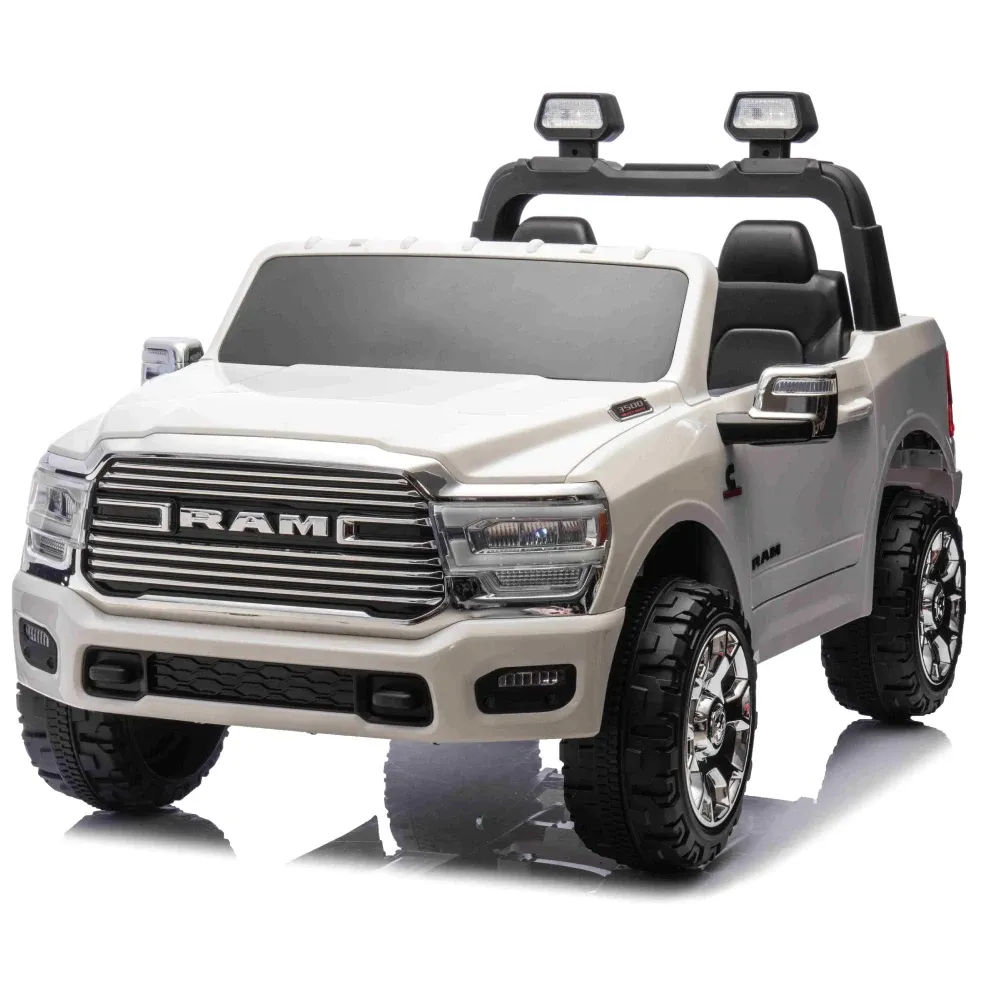 Детский электромобиль RAM 3500 (JJ2599/3 белый)
