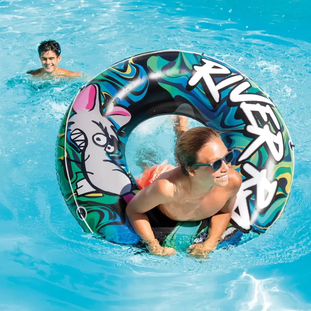 Надувной бассейн River Rat 122 см, макс. 100 кг, 9+ лет, Intex (68209)