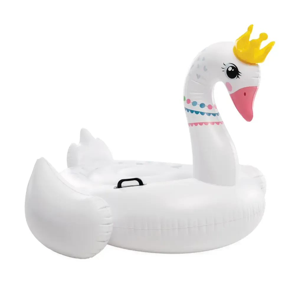 Надувной плот Royal Swan с ручками, 142×137×99 см, макс. 40 кг, 3+ года, Интекс (57562)