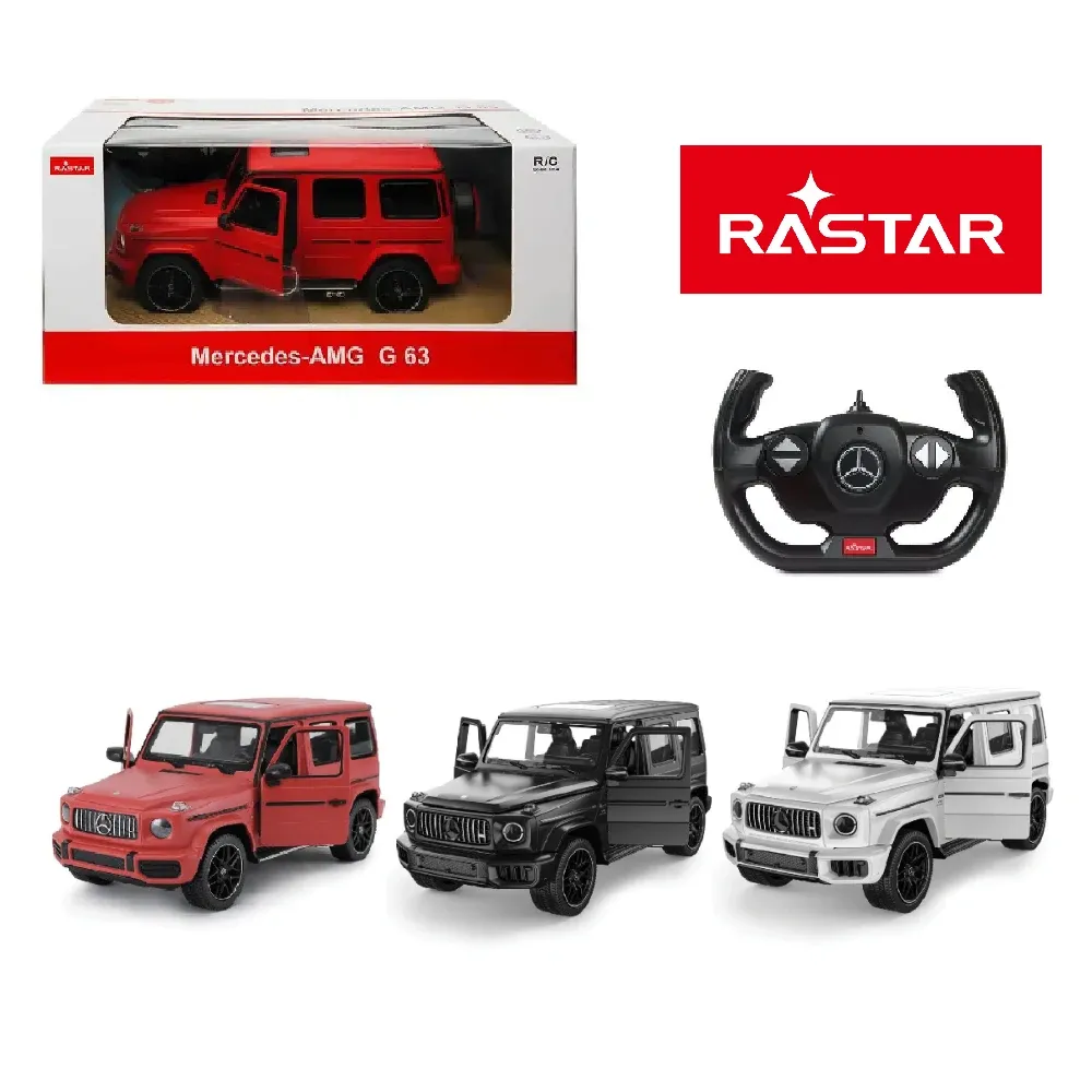 Радиоуправляемая машинка Mercedes-AMG G 63 на радиоуправлении, масштаб 1:14, 3 цвета, Rastar (95700)