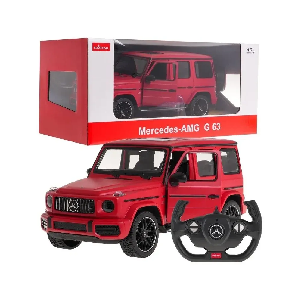 Радиоуправляемая машинка Mercedes-AMG G 63 на радиоуправлении, масштаб 1:14, 3 цвета, Rastar (95700)
