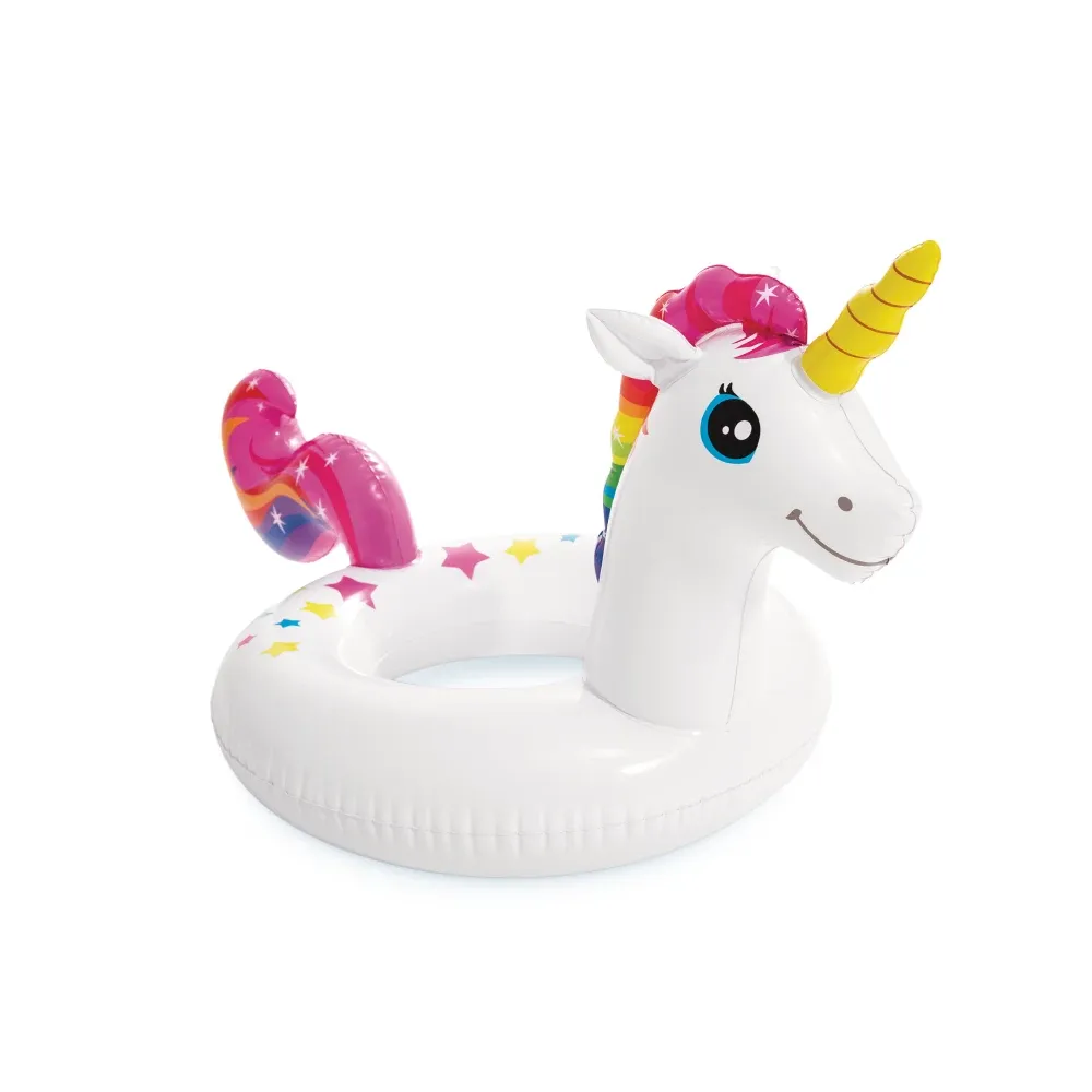 Colac gonflabil de înot cu design animal, 3 modele, 3–6 ani, Intex (59221)