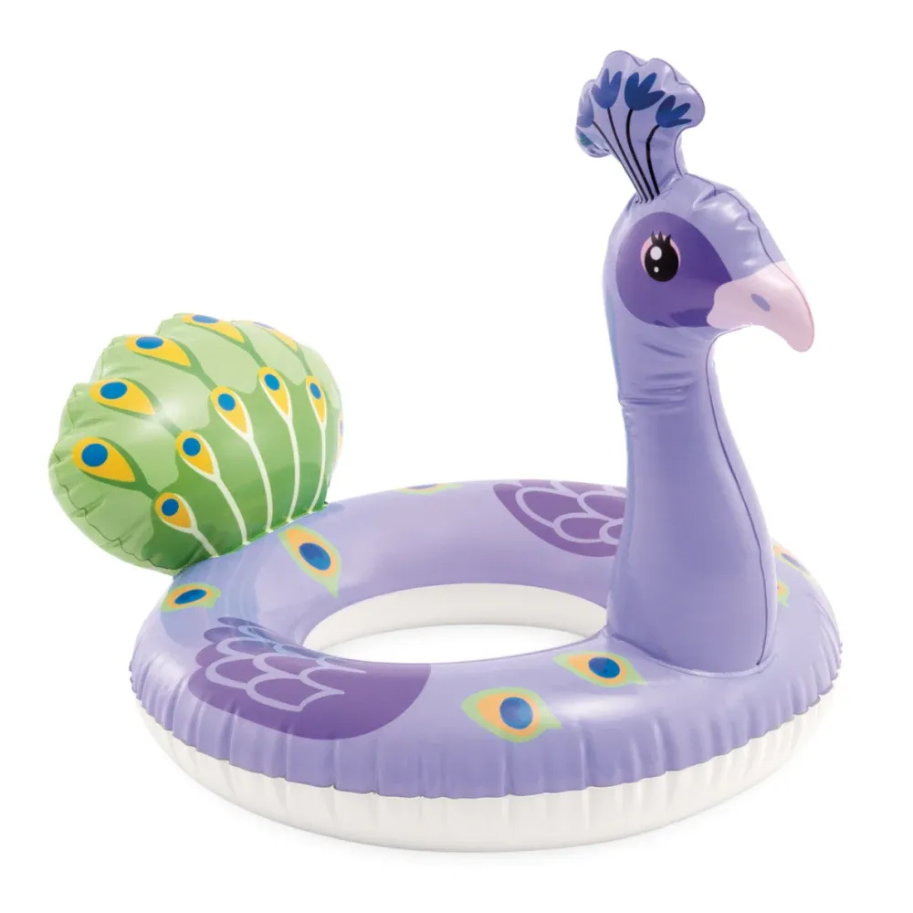 Colac gonflabil de înot cu design animal, 3 modele, 3–6 ani, Intex (59221)