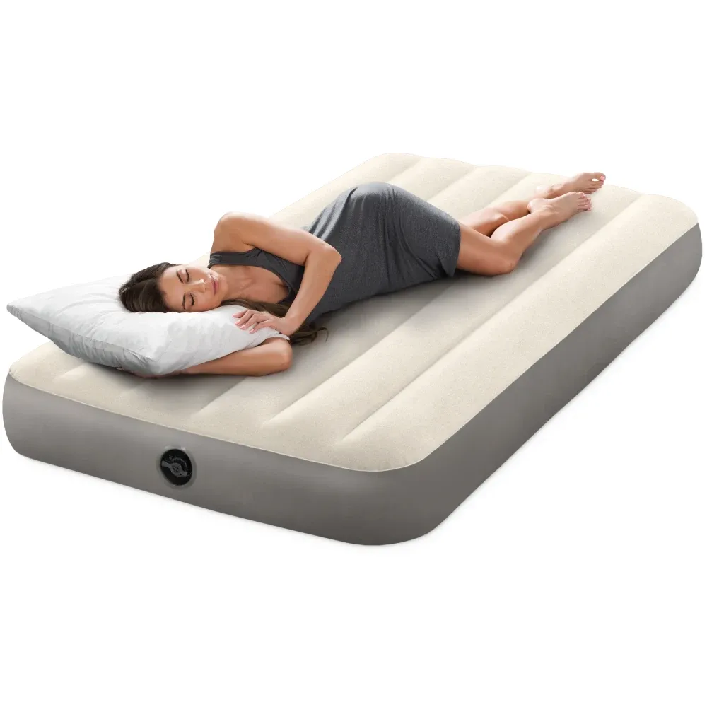 Saltea gonflabilă Twin Single-High, 99×191×25 cm, max. 136 kg, Intex (64101)